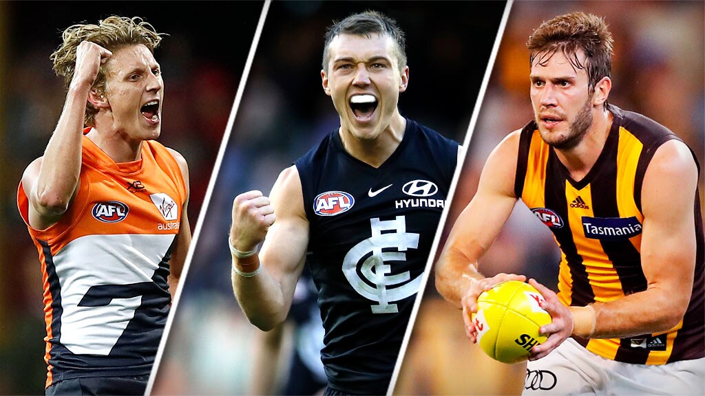 In-The-Mix-R17-2019-Hero.jpg Lachie Whitfield and Patrick Cripps look certain to return this week, while Grant Birchall could be a surprise inclusion - AFL,Adelaide Crows,Brisbane Lions,Carlton Blues,Collingwood Magpies,Essendon Bombers,Fremantle Dockers,Geelong Cats,Gold Coast Suns,GWS Giants,Hawthorn Hawks,Melbourne Demons,North Melbourne Kangaroos,Port Adelaide Power,Richmond Tigers,St Kilda Saints,Sydney Swans,West Coast Eagles,Western Bulldogs,News,In the Mix